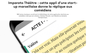 application théâtre imparato